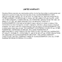 Glassless Mirror Limited Warranty Policy