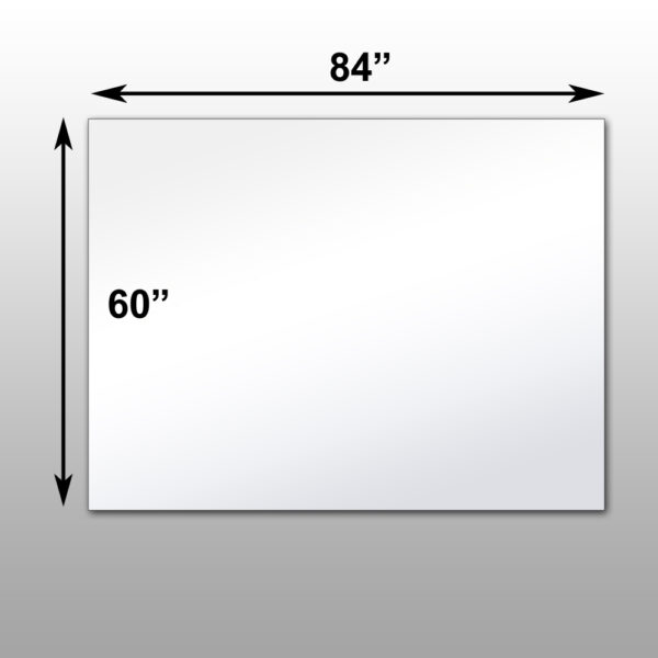 Mirrorlite® PFS Optical Grade Glassless Mirror 60" x 84" x 1 7/16"