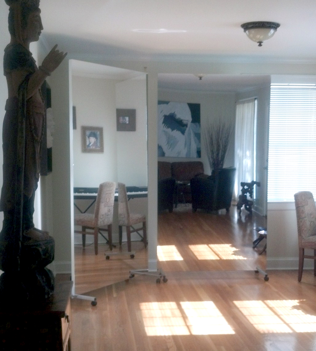 Authentic Mirrorlite Glassless Mirror Standing Mirror