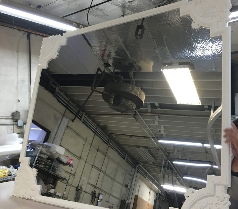 Custom Framed Glassless Mirror