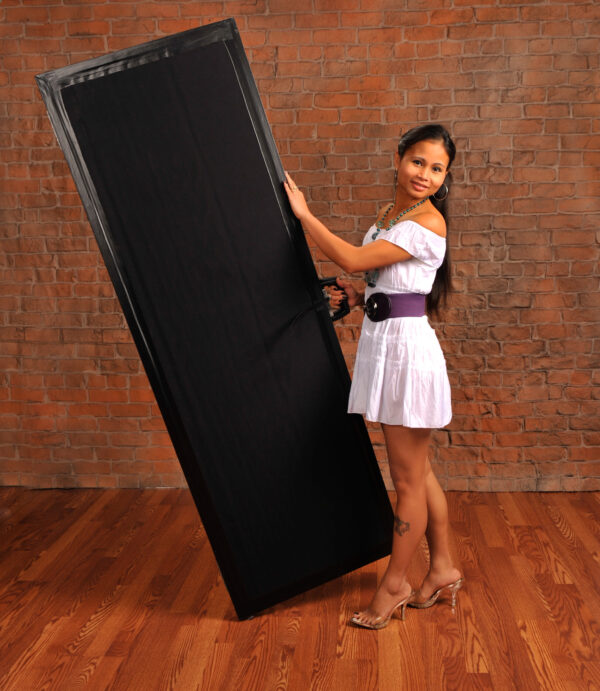 Black Fabric For Glassless Mirror Backing