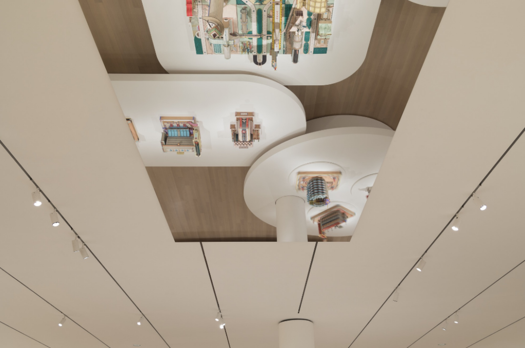 Bodys Isek Kingelez City Dreams MOMA 5 - Ceiling Glassless Mirror