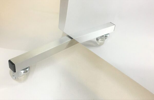 Clear Polyurethane Casters For Glassless Mirror Stands