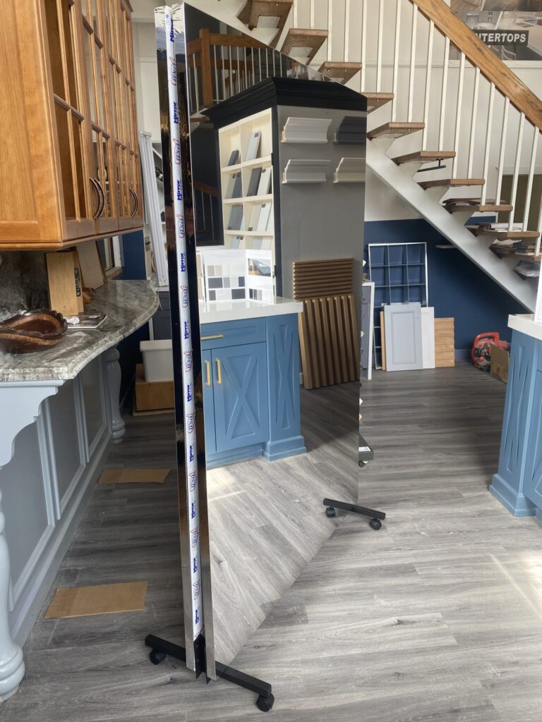 Double Sided Rolling Glassless Mirror