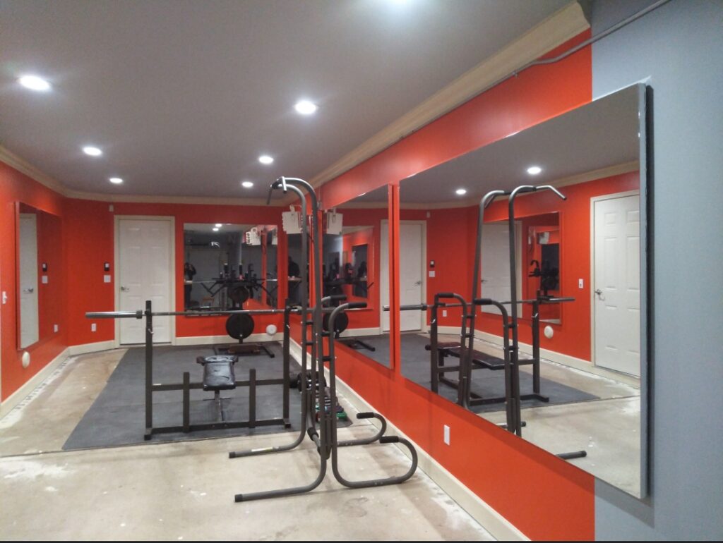 Home Gym Glassless Mirror