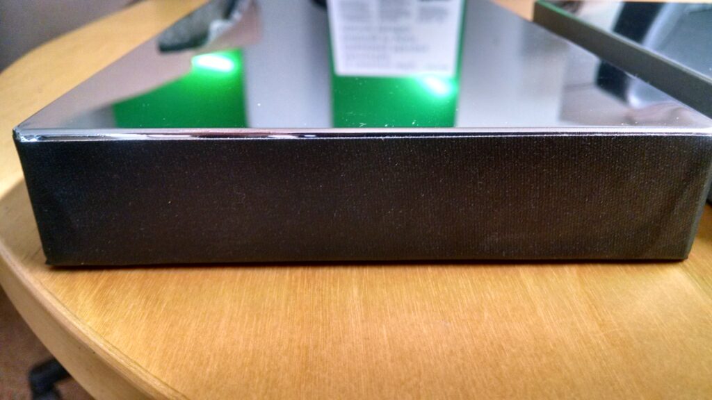 Matte Black Gaffer Tape Sides Glassless Mirror