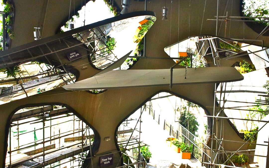 Suspended Ceiling Glassless Mirror At Sands Marina Bay Resort