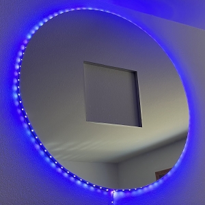 Custom Glassless Mirror Circular