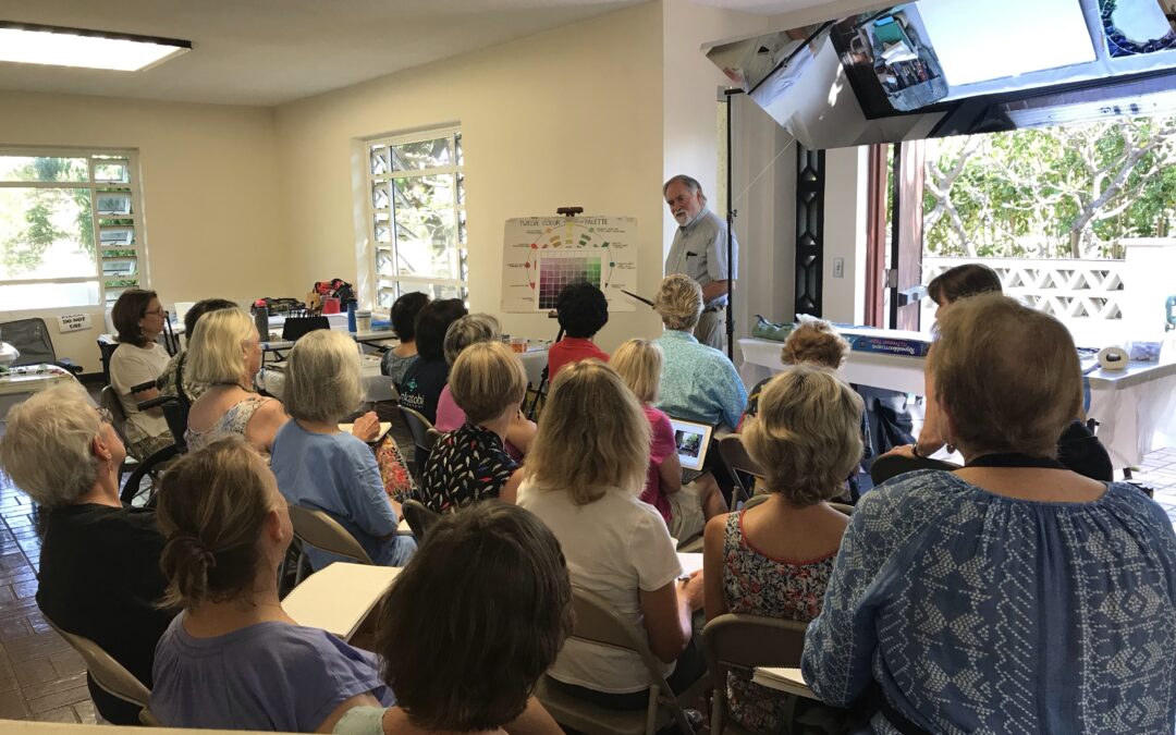 Transform Your Art Practice with the Freestanding Overhead Demonstration Glassless Mirror