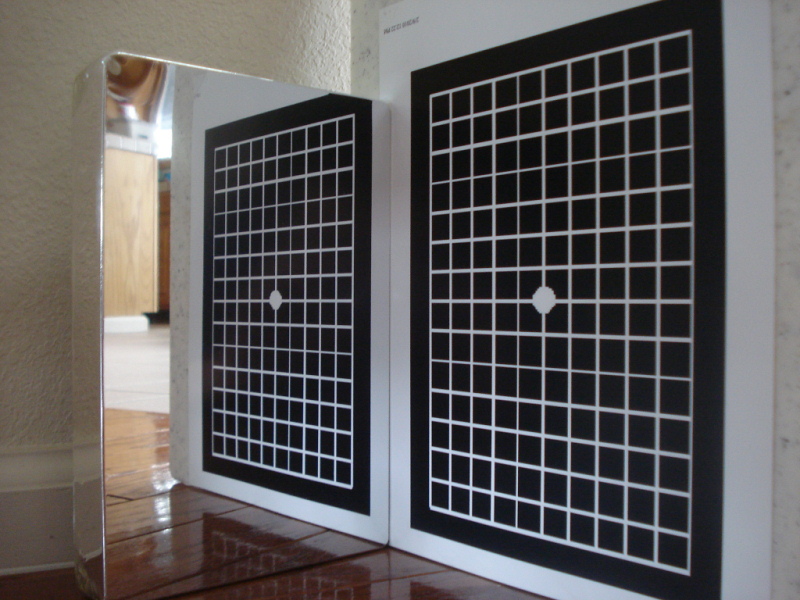 No Distortion Glassless Mirror