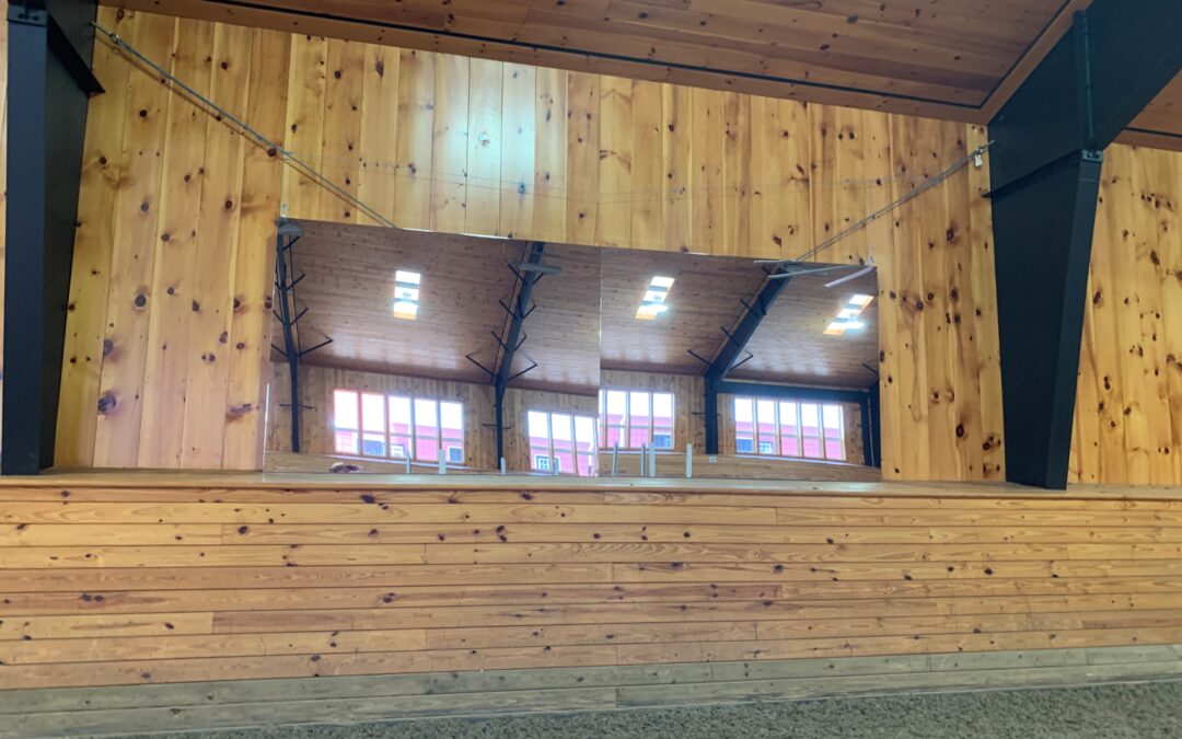 Equestrian Center Glassless Mirror