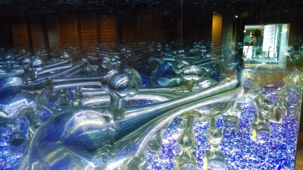 Scrim See-Thru Glassless Mirror