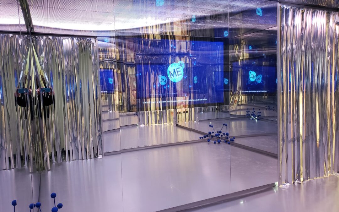 Television Scrim Glassless Mirror