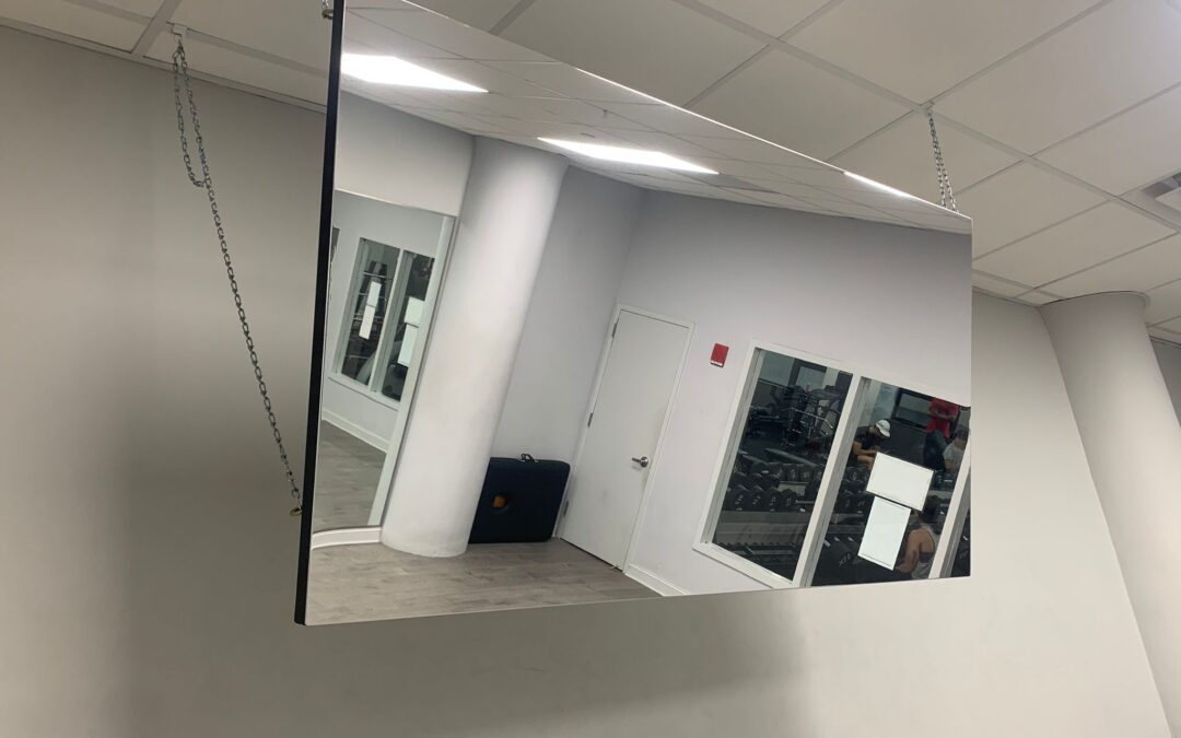 GlasslessMirror™ Introduces Hanging & Suspended Overhead Demonstration Mirrors