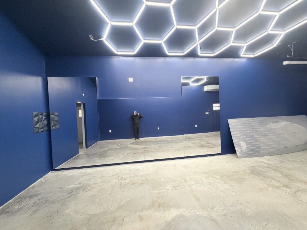 Glassless Mirror Gym