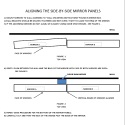 Aligning The Side-By-Side Glassless Mirror Panel Instructions